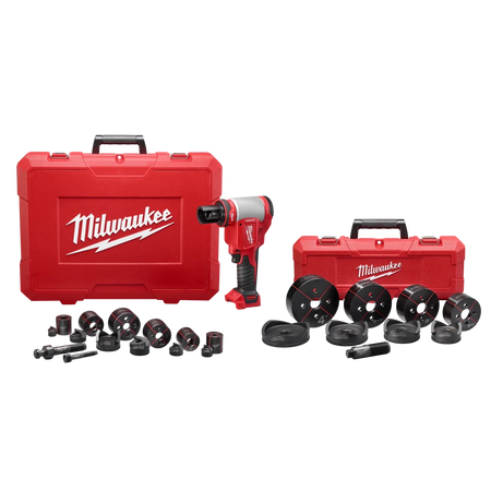 M18™ FORCE LOGIC™ 10 Ton Knockout Tool 1/2" to 4" - AAA Industrial Supply