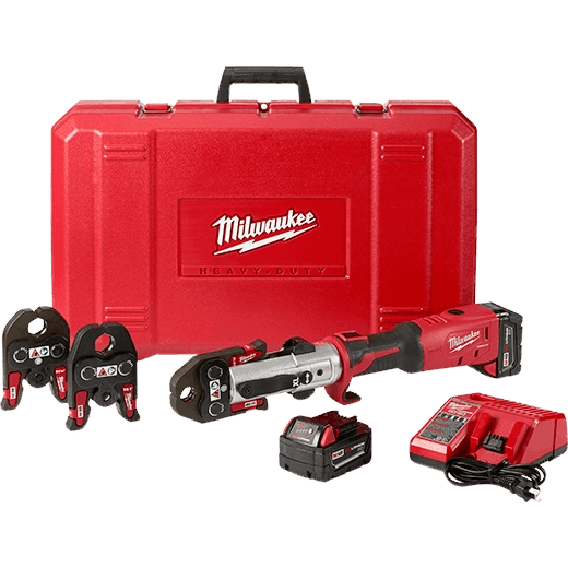 M18™ FORCE LOGIC™ Long Throw Press Tool 1/2" -1" SS Kit - AAA Industrial Supply