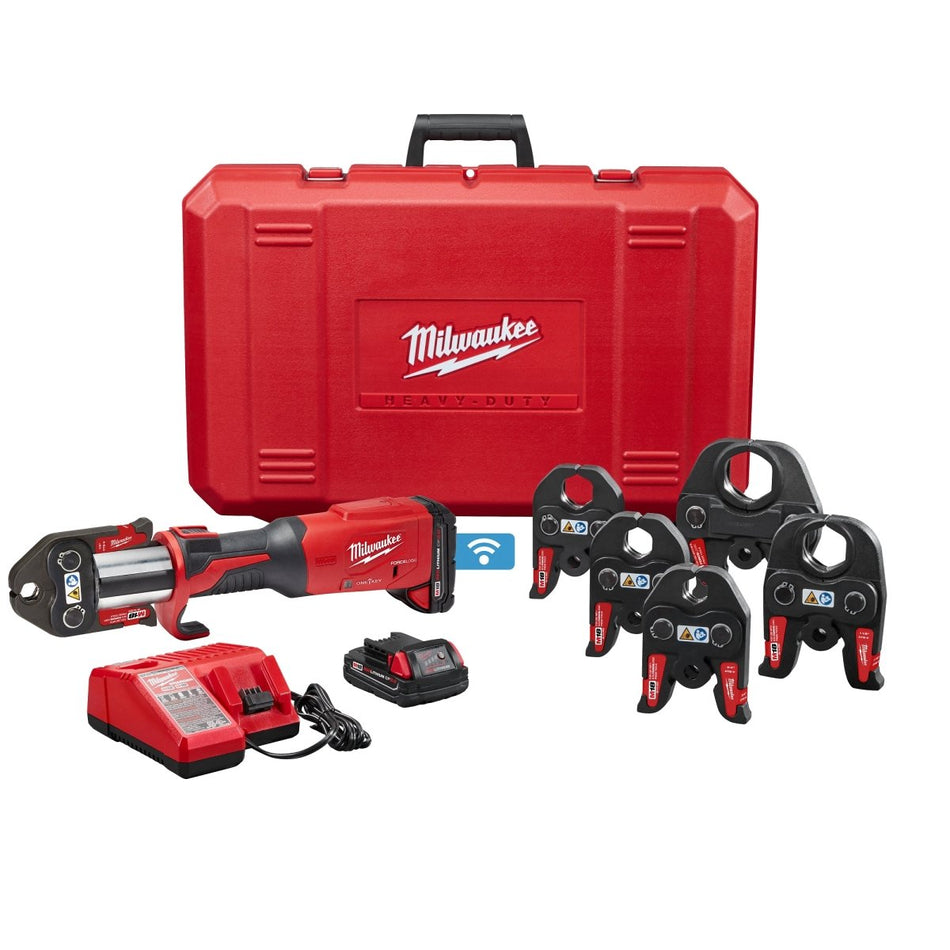 M18™ FORCE LOGIC™ Press Tool w/ ONE - KEY™ w/ 1/2" - 2" CTS Jaws - AAA Industrial Supply