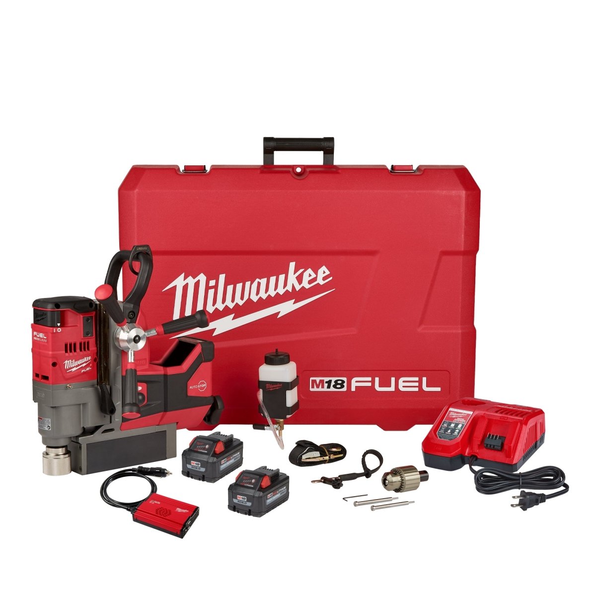 M18 FUEL™ 1 - 1/2" Lineman Magnetic Drill High Demand™ Kit - AAA Industrial Supply