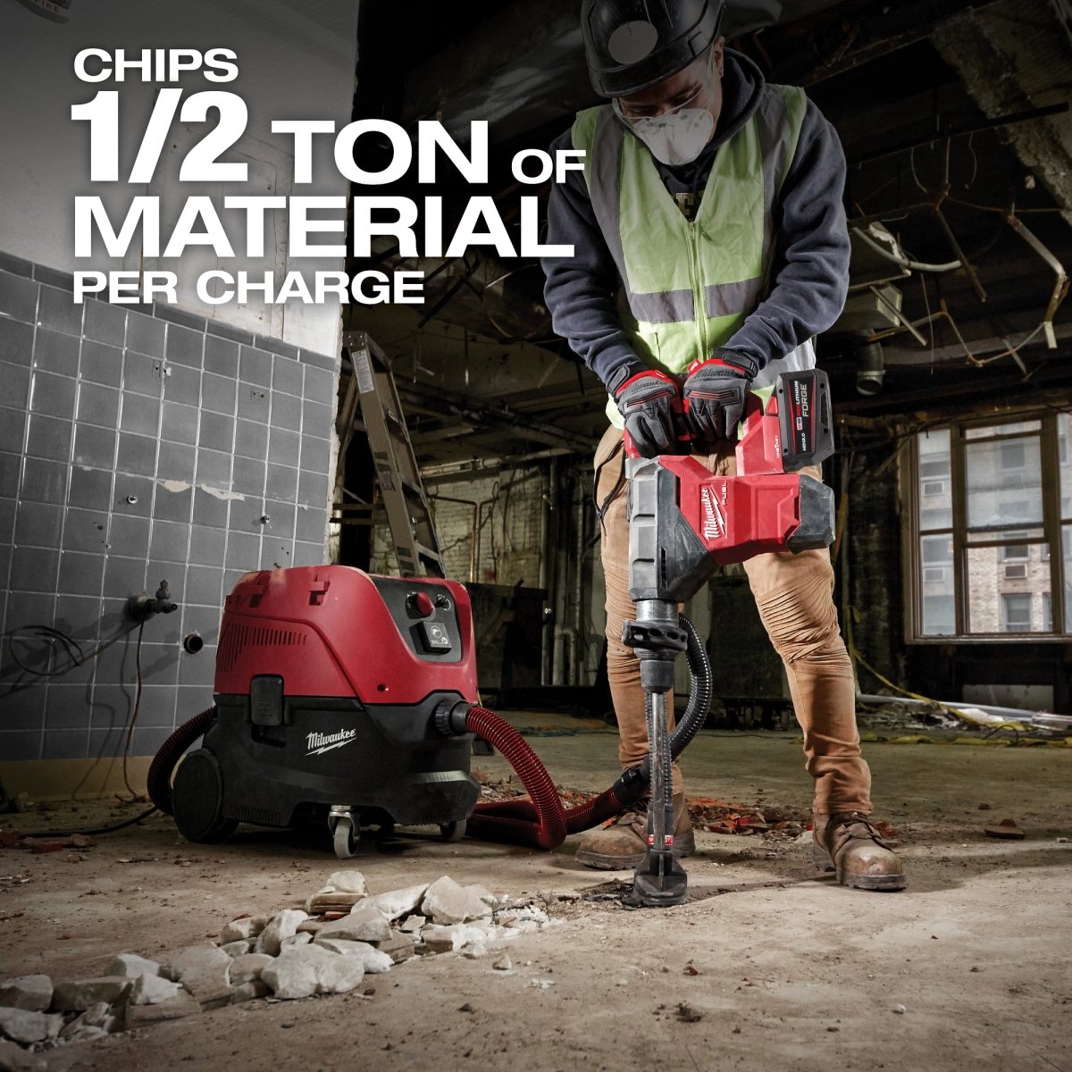 M18 FUEL™ 1 - 3/4" SDS MAX Rotary Hammer Kit w/ONE - KEY(tm) - AAA Industrial Supply