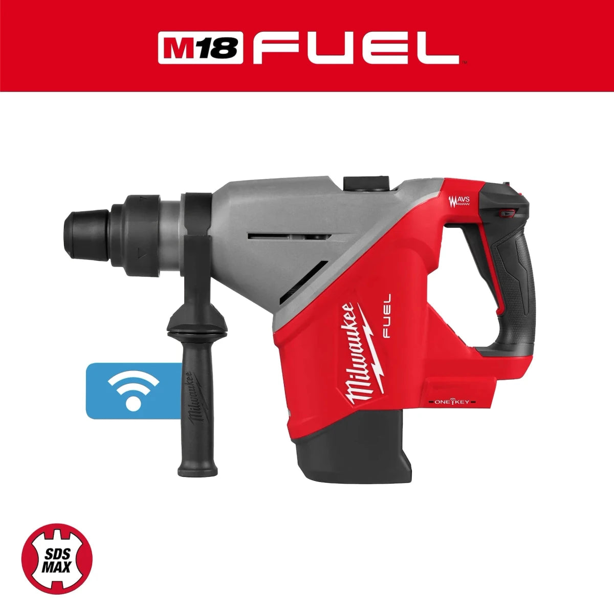 M18 FUEL™ 1-3/4" SDS MAX Rotary Hammer w/ ONE-KEY™ - AAA Industrial Supply
