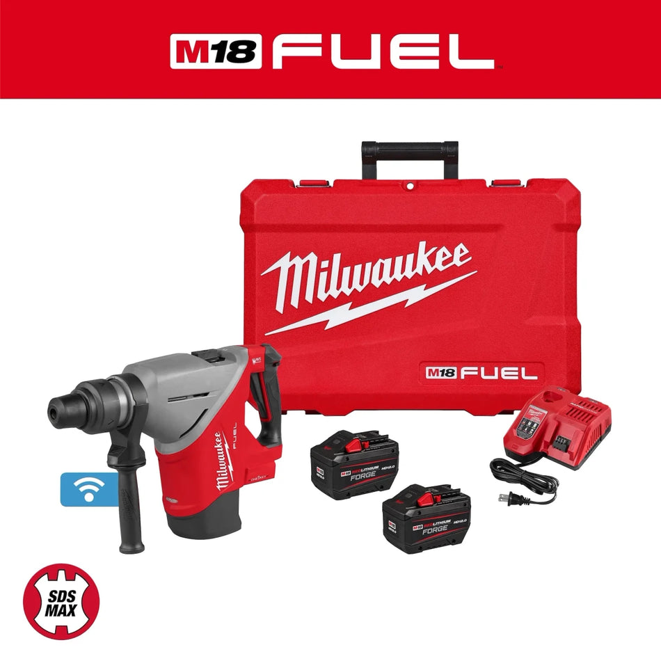M18 FUEL 1-3/4” SDS MAX Rotary Hammer w/ONE-KEY Kit - AAA Industrial Supply