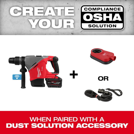 M18 FUEL 1-9/16” SDS MAX Rotary Hammer w/ONE-KEY Kit - AAA Industrial Supply