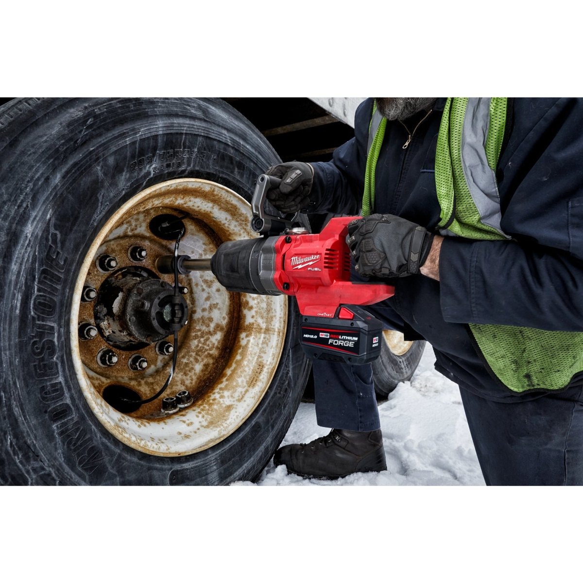 M18 FUEL™ 1" D - Handle Ext. Anvil High Torque Impact Wrench w/ ONE - KEY™ Kit - AAA Industrial Supply