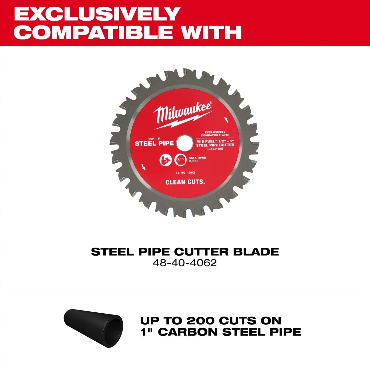M18 FUEL™ ½” - 1” Steel Pipe Cutter - AAA Industrial Supply