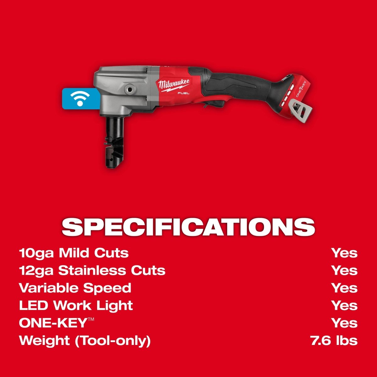 M18 FUEL™ 10 Gauge Nibbler - AAA Industrial Supply