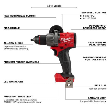 M18 FUEL™ 1/2" Drill/Driver - AAA Industrial Supply
