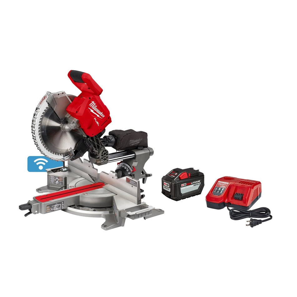 M18 FUEL™ 12" Dual Bevel Sliding Compound Miter Saw - AAA Industrial Supply