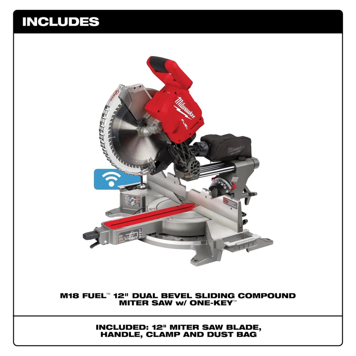 M18 FUEL™ 12” Dual Bevel Sliding Compound Miter Saw – Tool Only - AAA Industrial Supply