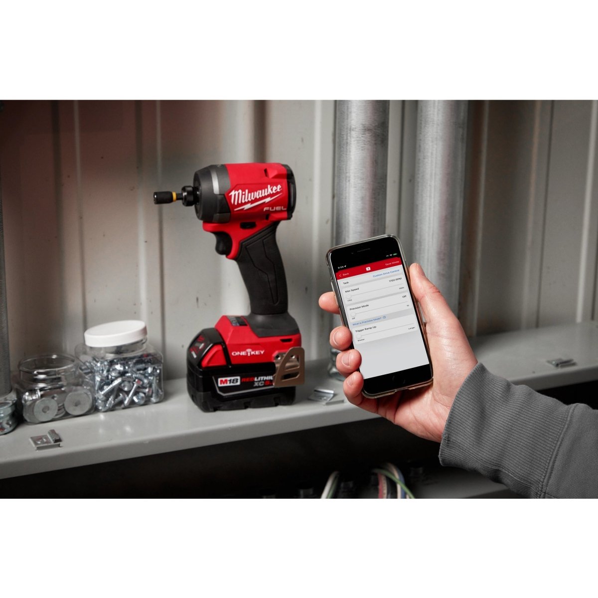 M18 FUEL™ 1/4" Hex Impact Driver w/ ONE - KEY™ - AAA Industrial Supply