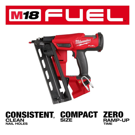 M18 FUEL™ 16 Gauge Angled Finish Nailer - AAA Industrial Supply