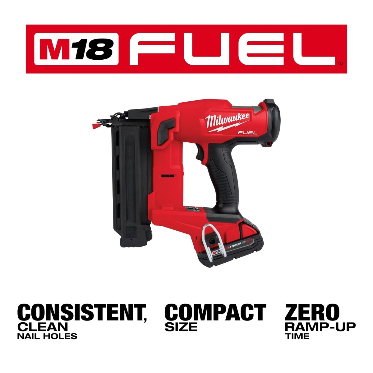 M18 FUEL™ 18 Gauge Brad Nailer Kit - AAA Industrial Supply