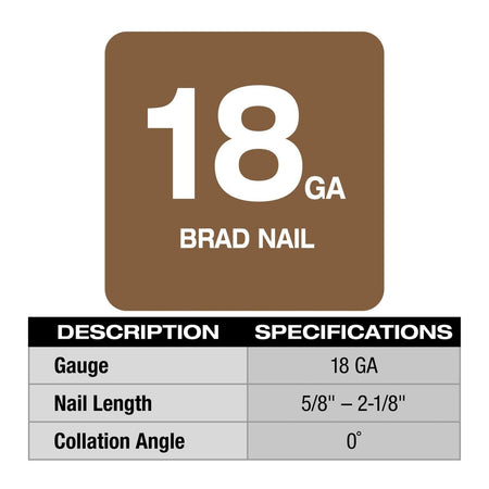 M18 FUEL™ 18 Gauge Brad Nailer Kit - AAA Industrial Supply