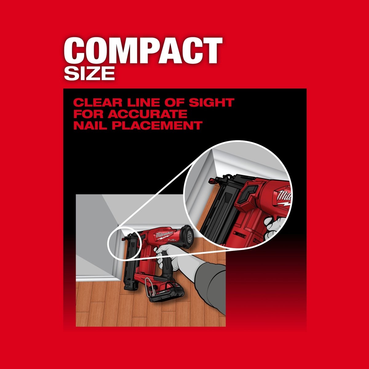 M18 FUEL™ 18 Gauge Brad Nailer Kit - AAA Industrial Supply