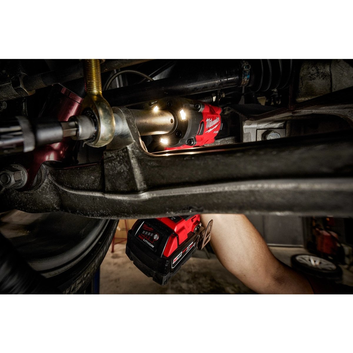 M18 FUEL™ 3/8 " Compact Impact Wrench w/ Friction Ring Kit - AAA Industrial Supply