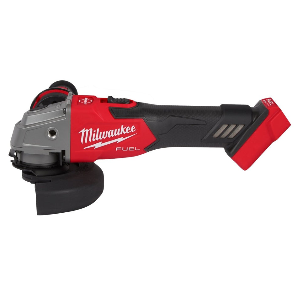M18 FUEL™ 4 - 1/2" / 5" Braking Grinder Slide Switch, Lock - On - AAA Industrial Supply
