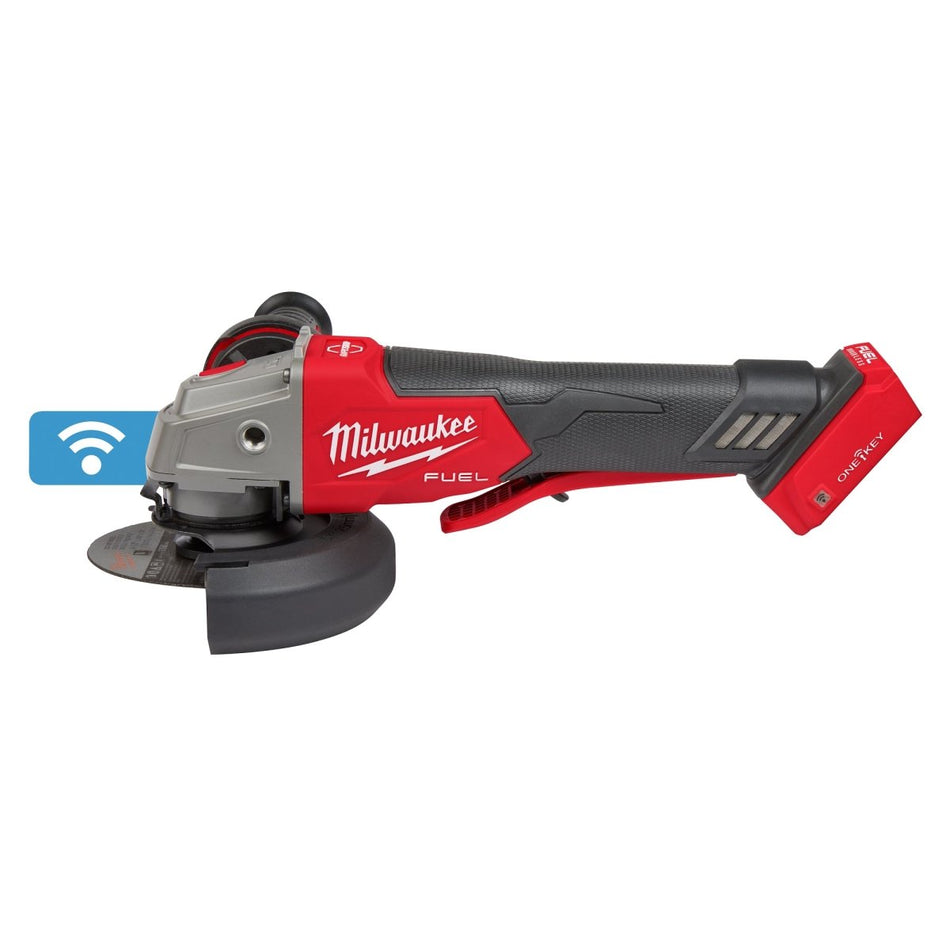 M18 FUEL™ 4 - 1/2" / 5" Braking Grinder w/ ONE - KEY™ Paddle Switch, No Lock - AAA Industrial Supply