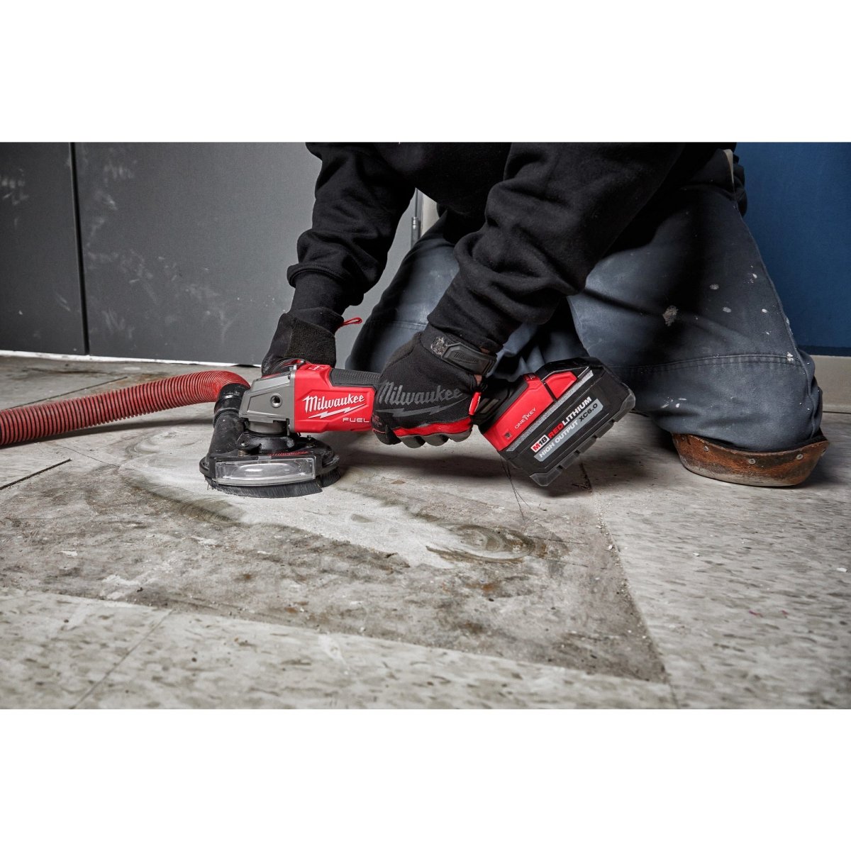 M18 FUEL™ 4 - 1/2" / 5" Braking Grinder w/ ONE - KEY™ Paddle Switch, No Lock - AAA Industrial Supply