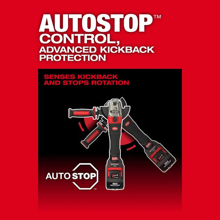 M18 FUEL™ 4 - 1/2" / 5" Dual - Trigger Braking Grinder - AAA Industrial Supply