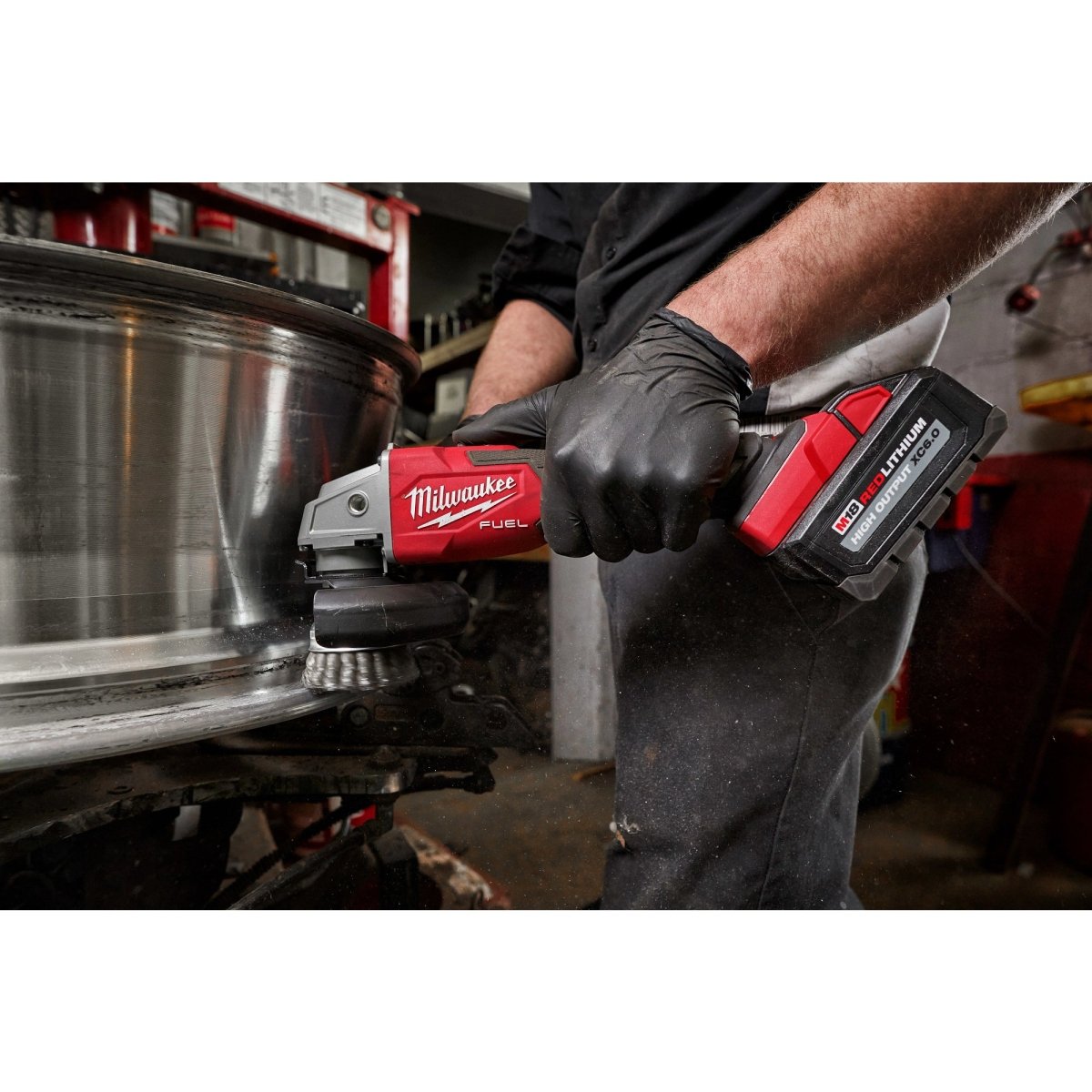 M18 FUEL™ 4 - 1/2" / 5" Variable Speed Braking Grinder, Slide Switch Lock - On - AAA Industrial Supply