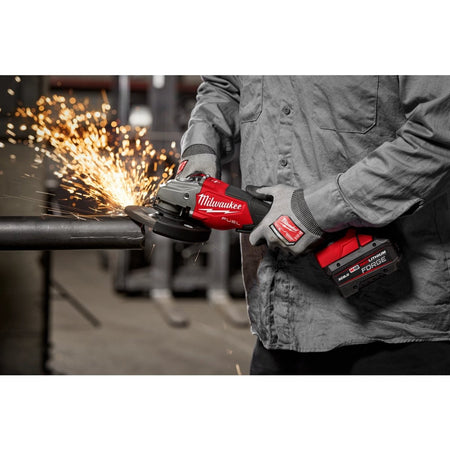 M18 FUEL™ 4 - 1/2" - 6" Braking Grinder, Paddle Switch - AAA Industrial Supply