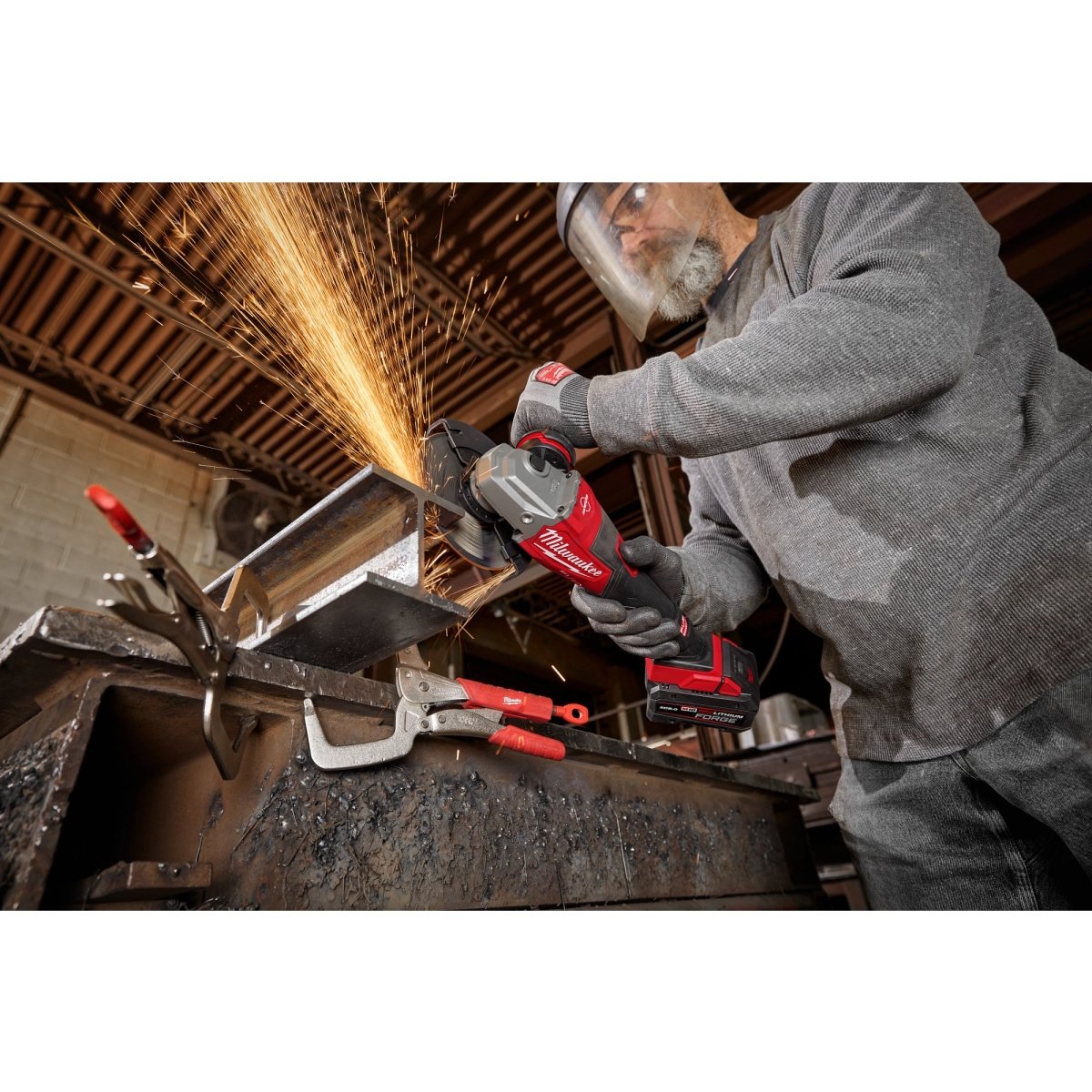 M18 FUEL™ 4 - 1/2" - 6" Braking Grinder, Slide Switch - AAA Industrial Supply
