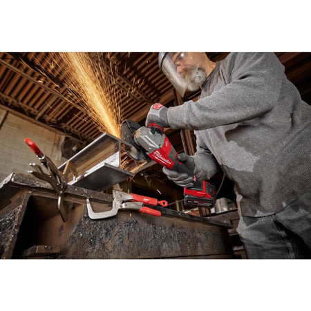 M18 FUEL™ 4 - 1/2" - 6" Braking Grinder, Slide Switch - AAA Industrial Supply