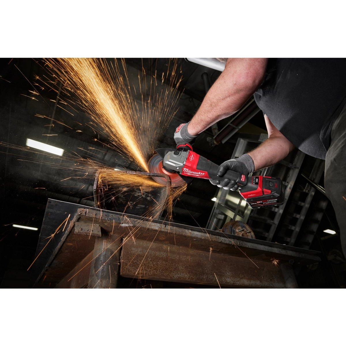 M18 FUEL™ 4 - 1/2" - 7" Variable Speed Braking Grinder, Paddle Switch w/ ONE - KEY™ - AAA Industrial Supply