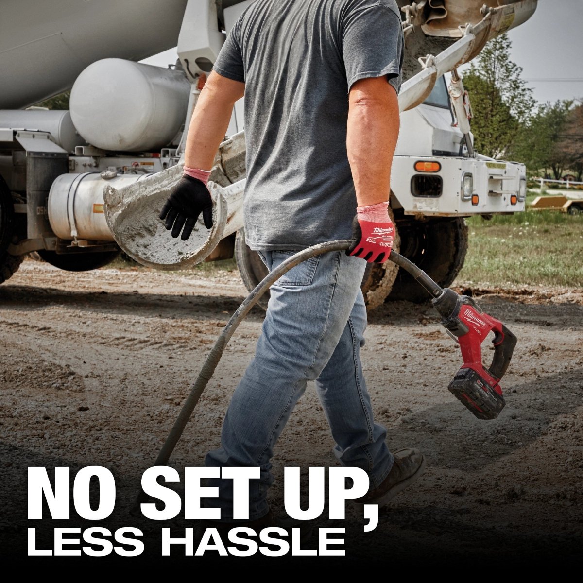 M18 FUEL™ 4' Concrete Pencil Vibrator - AAA Industrial Supply