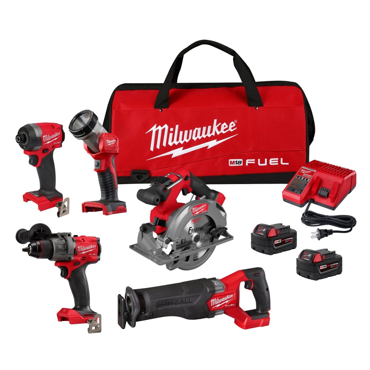 M18 FUEL™ 5 - Tool Combo Kit - AAA Industrial Supply