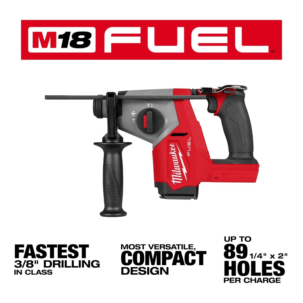 M18 FUEL™ 5/8" SDS Plus Rotary Hammer - AAA Industrial Supply