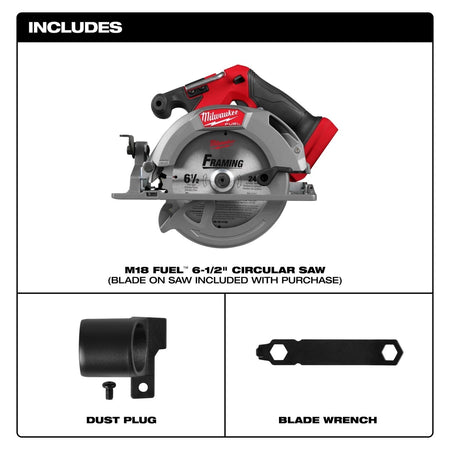 M18 FUEL™ 6 - 1/2" Circular Saw (Tool Only) - AAA Industrial Supply