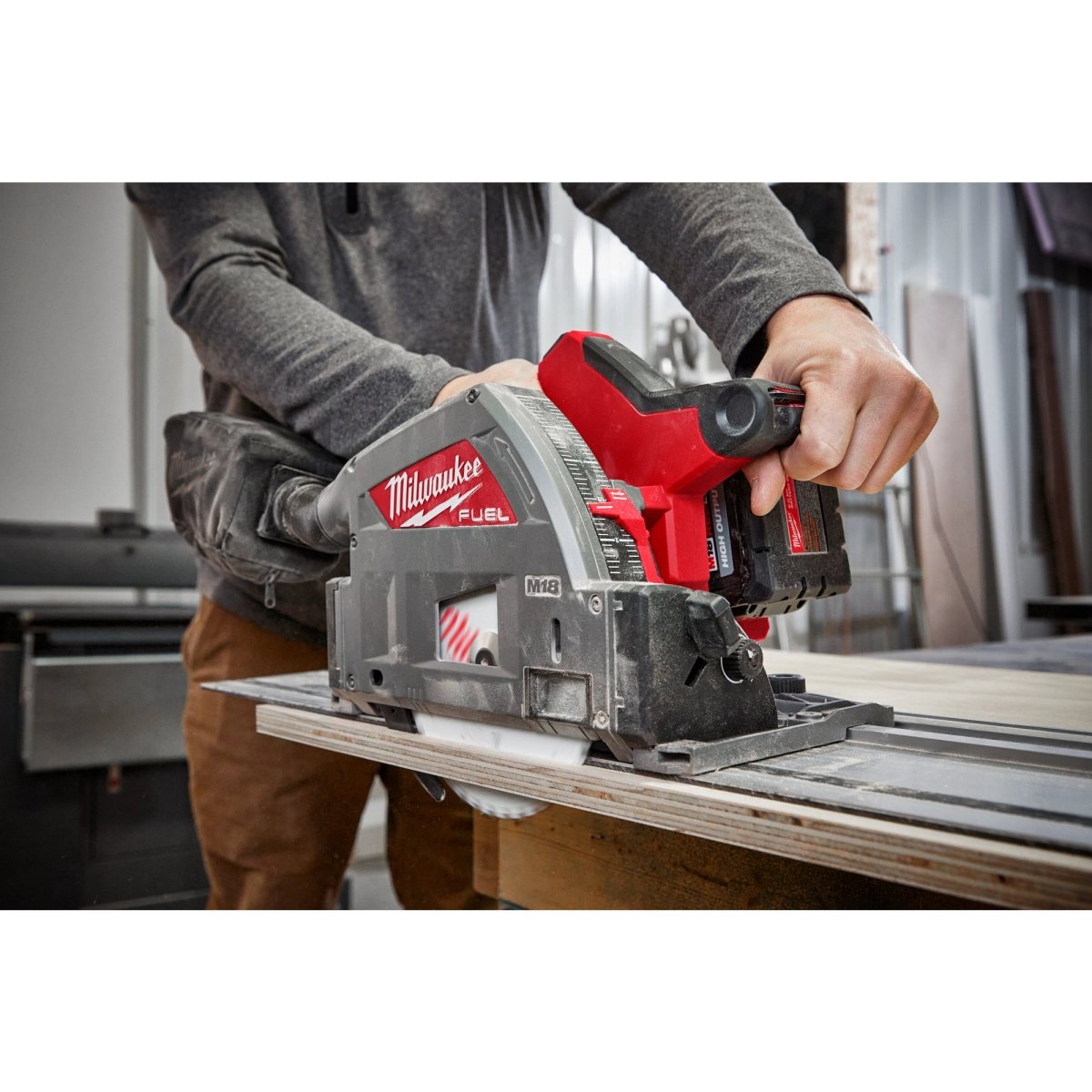 M18 FUEL™ 6 - 1/2” Plunge Track Saw - AAA Industrial Supply
