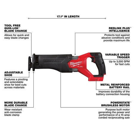 M18 FUEL™ 7 - Tool Combo Kit - AAA Industrial Supply