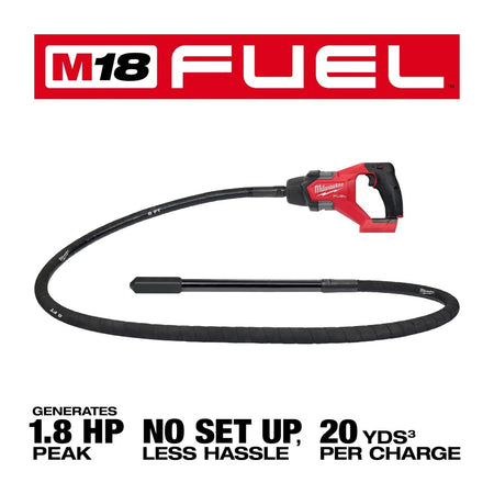 M18 FUEL™ 8' Concrete Pencil Vibrator - AAA Industrial Supply