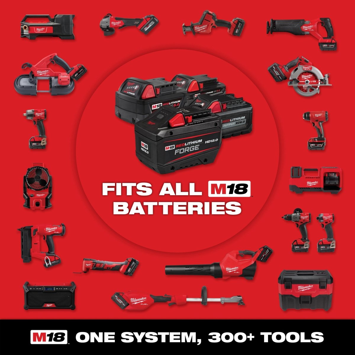 M18 FUEL™ 8' Concrete Pencil Vibrator Kit - AAA Industrial Supply