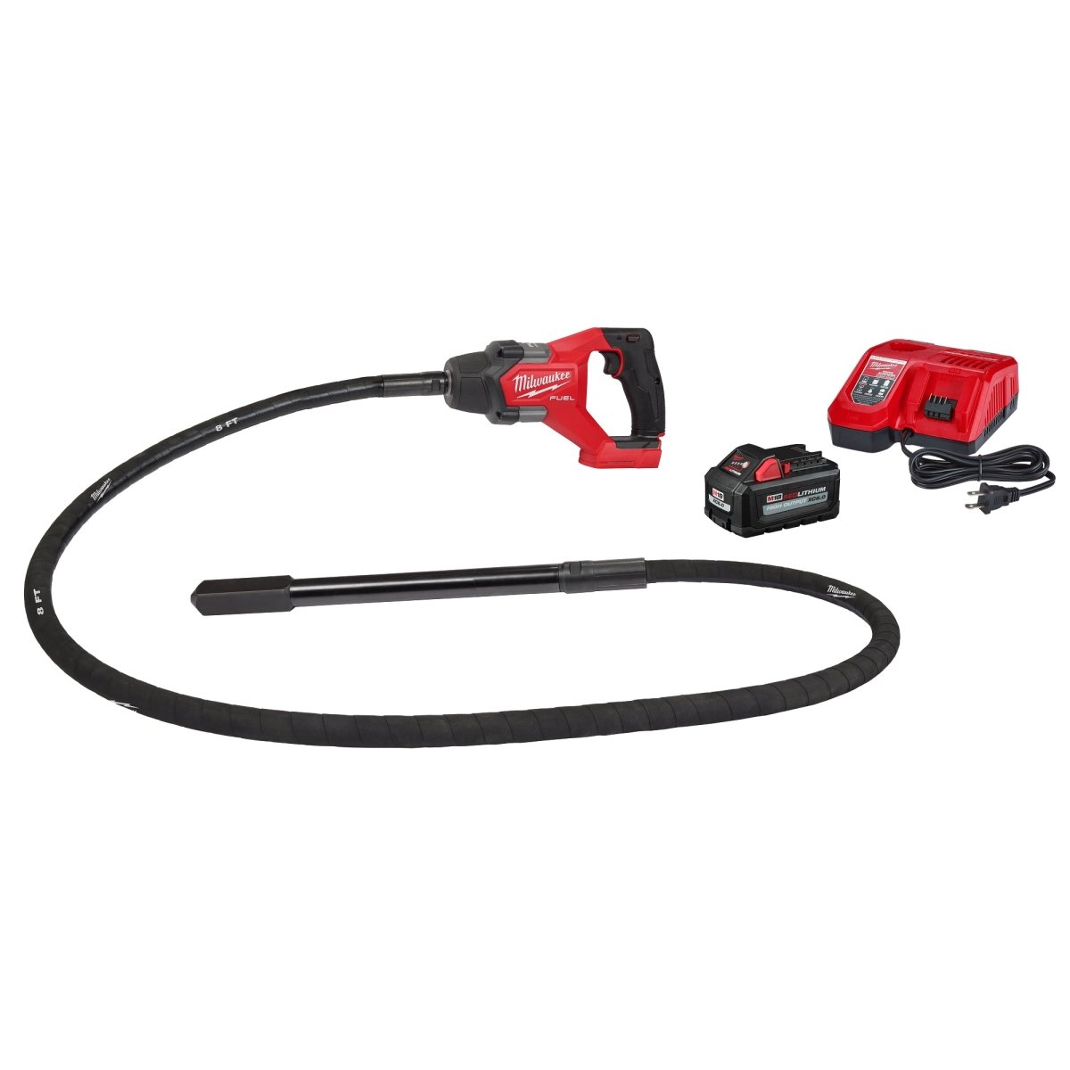 M18 FUEL™ 8' Concrete Pencil Vibrator Kit - AAA Industrial Supply