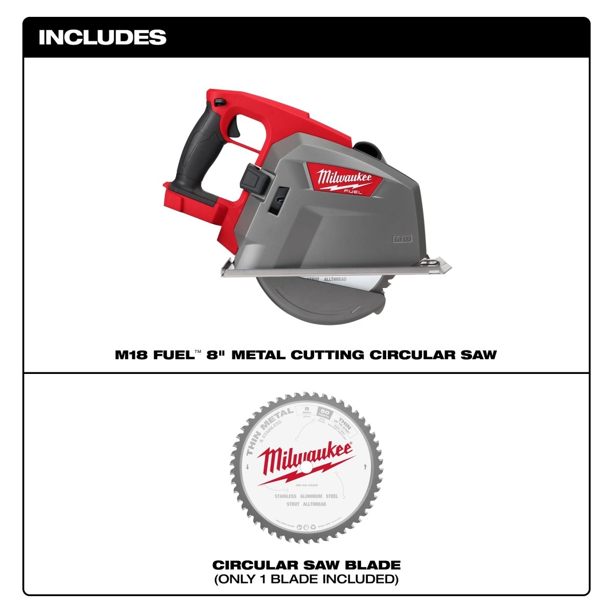 M18 FUEL™ 8" Metal Cutting Circular Saw - AAA Industrial Supply