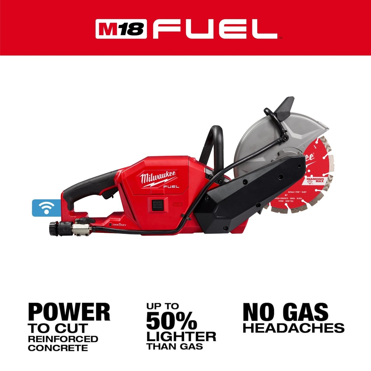 M18 FUEL™ 9" Cut - Off Saw w/ ONE - KEY™ - AAA Industrial Supply