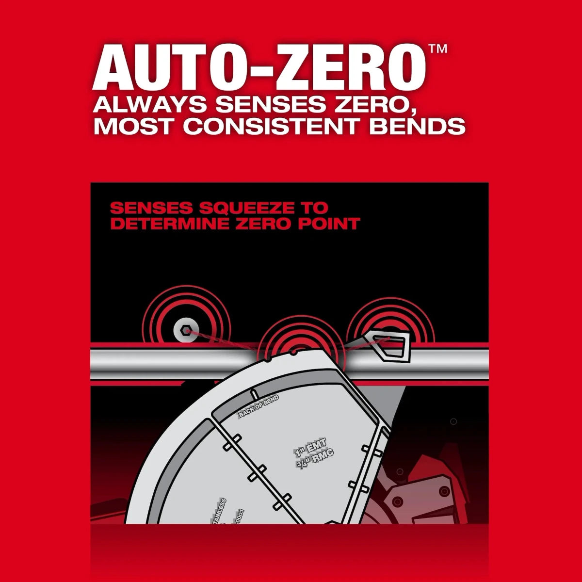 M18 FUEL™ BRANCH CONDUIT BENDER w/ AUTO-ZERO™ - AAA Industrial Supply