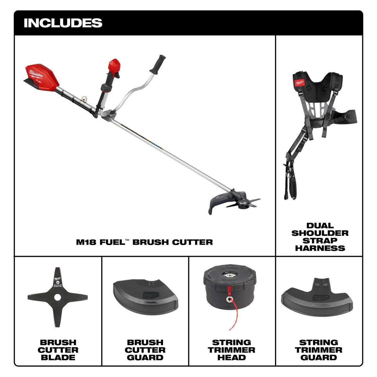 M18 FUEL™ Brush Cutter - AAA Industrial Supply