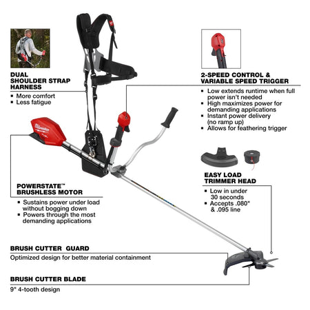 M18 FUEL™ Brush Cutter - AAA Industrial Supply