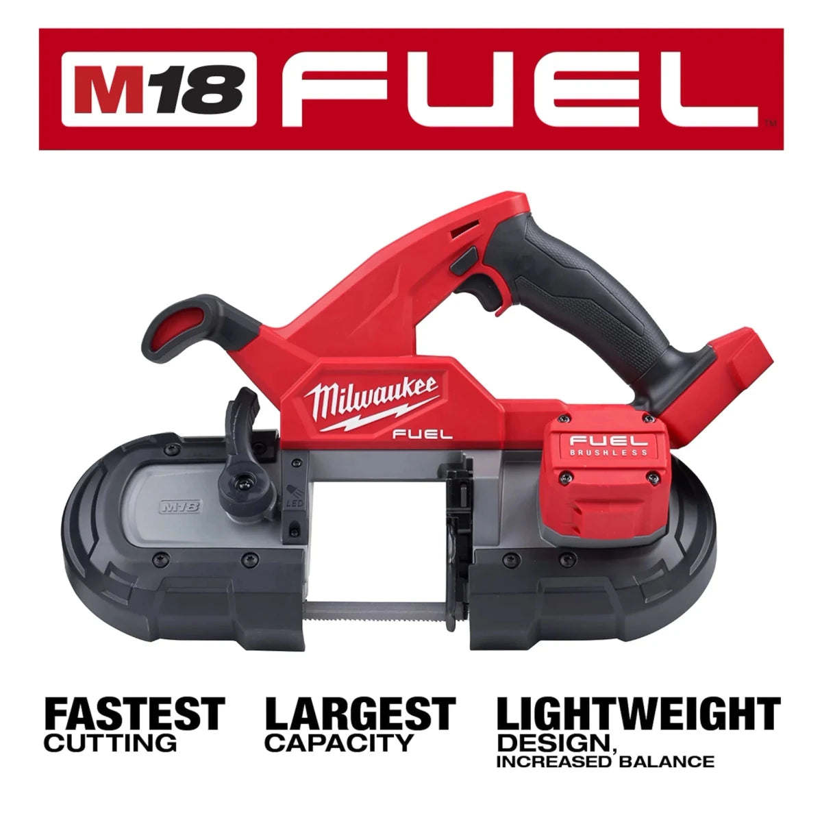 M18 FUEL™ Compact Band Saw (Tool-Only) - AAA Industrial Supply