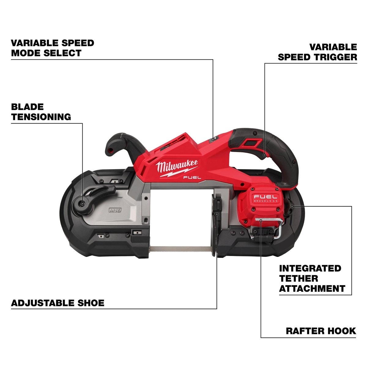 M18 FUEL™ Deep Cut Band Saw - AAA Industrial Supply