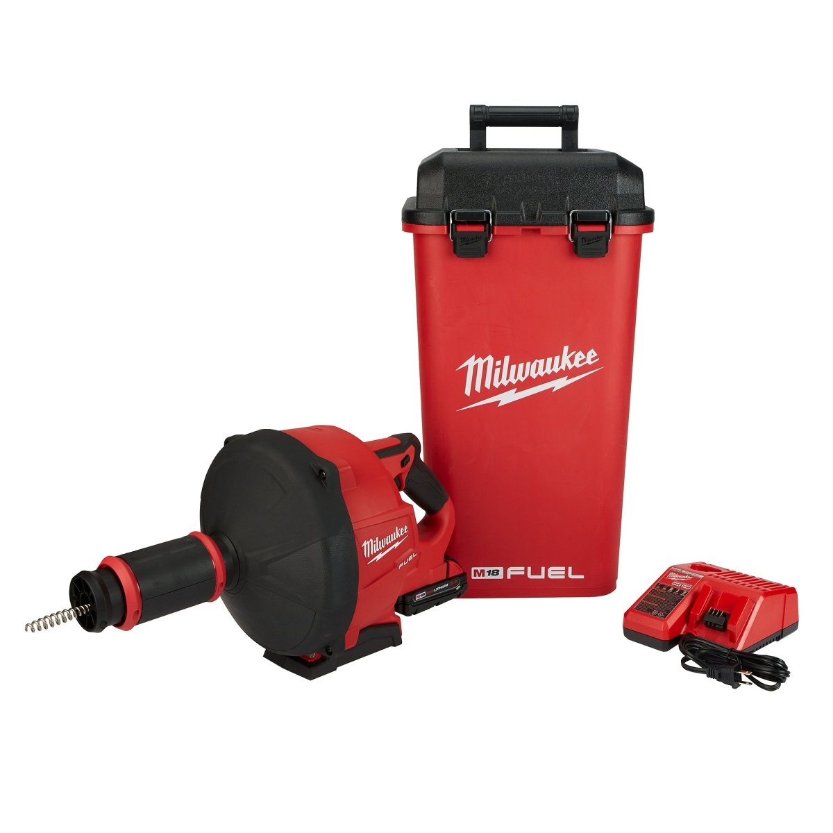 M18 FUEL™ Drain Snake w/ CABLE DRIVE™ with 5/16” Cable - AAA Industrial Supply