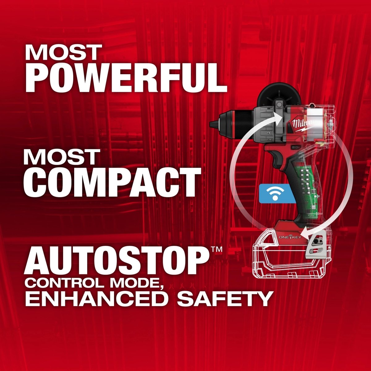 M18 FUEL™ ½” Drill/Driver w/ ONE - KEY™ - AAA Industrial Supply