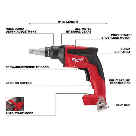 M18 FUEL™ Drywall Screw Gun - AAA Industrial Supply