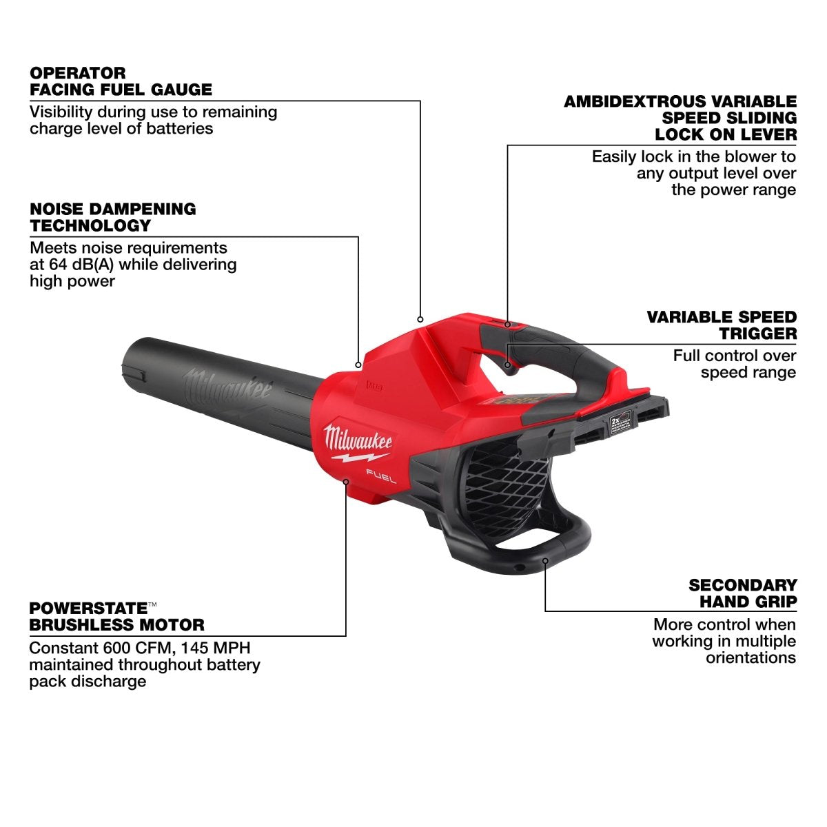 M18 FUEL™ Dual Battery Blower - AAA Industrial Supply