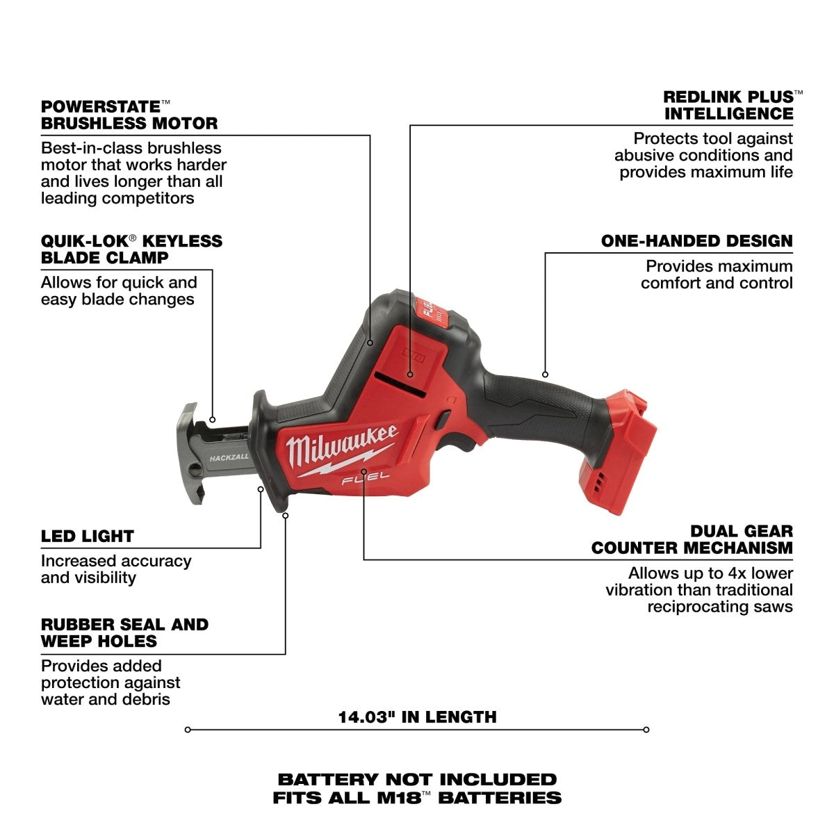 M18 FUEL™ Hackzall® - AAA Industrial Supply